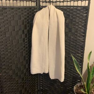 Ivory sweater scarf
